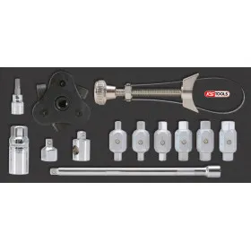 Module 13 pièces spécial vidange auto KS TOOLS 150.9300 