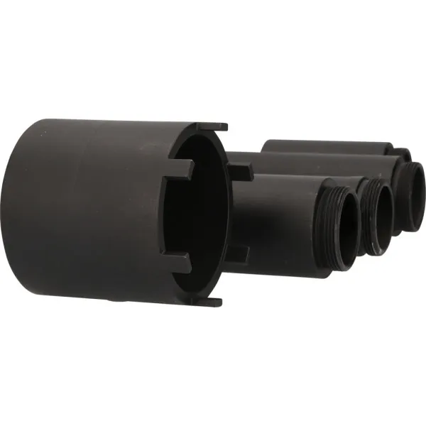 Jeu de douille à 6 ergots Ø 63 mm avec 4 tubes de centrage pour Mercedes, 5 pcs KS TOOLS 460.5370 