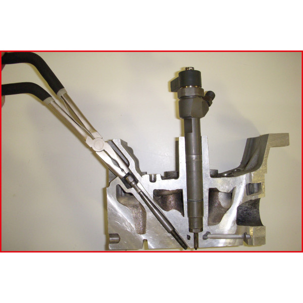 Pince pour bougies de préchauffage à manche incliné - KS TOOLS 500.7335 