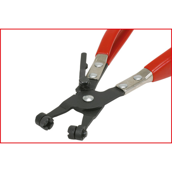 Pince à collier à mors fendus en croix KS TOOLS 115.1047 