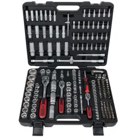 Coffret de douilles 1/4'' + 3/8'' + 1/2'', 195 pièces KS TOOLS 917.0795 