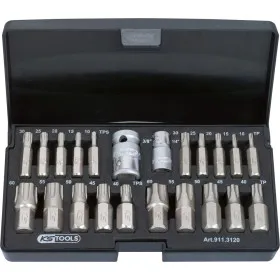 Jeu d'embouts TORX plus 22 pièces KS TOOLS 911.3120 