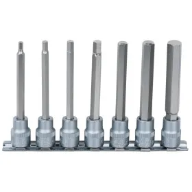 Jeu de douilles tournevis longues ULTIMATE 6 pans 3/8" KS TOOLS 922.3897 