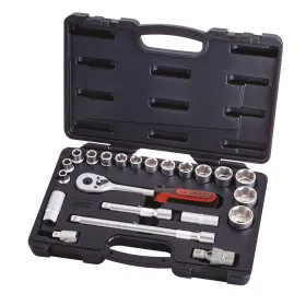 Coffret de douilles et accessoires 1/2", 22 pièces KS TOOLS 911.0622 