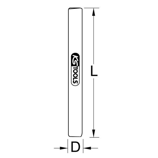 Goupille pour douilles à chocs 1/2" de 6 à 16 mm KS TOOLS 515.1141 