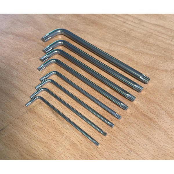 Jeu de 8 Clés mâles TORX longues KS TOOLS 151.2300 
