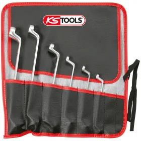 Jeu de 6 clés polygonales contre coudées TORX - en trousse KS TOOLS 911.0360 