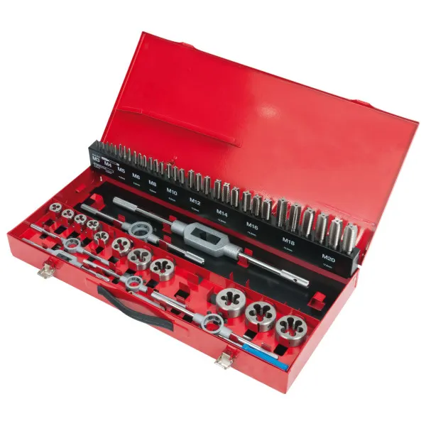 Coffret de jeux de tarauds, filières 54 Pièces KS TOOLS 331.0654 