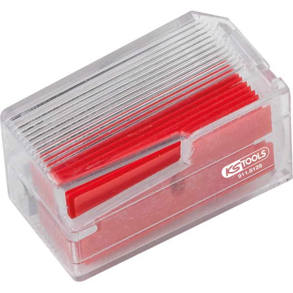 Lames de rechange pour grattoir 10 pièces KS TOOLS 911.8128 