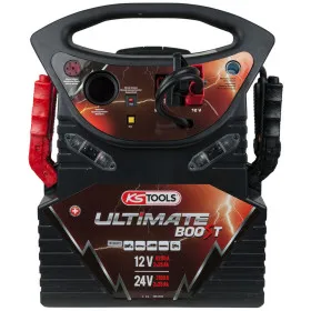 Booster à batterie 12V/24V 6200 / 3100 A PL à trolley KS TOOLS 550.1825 