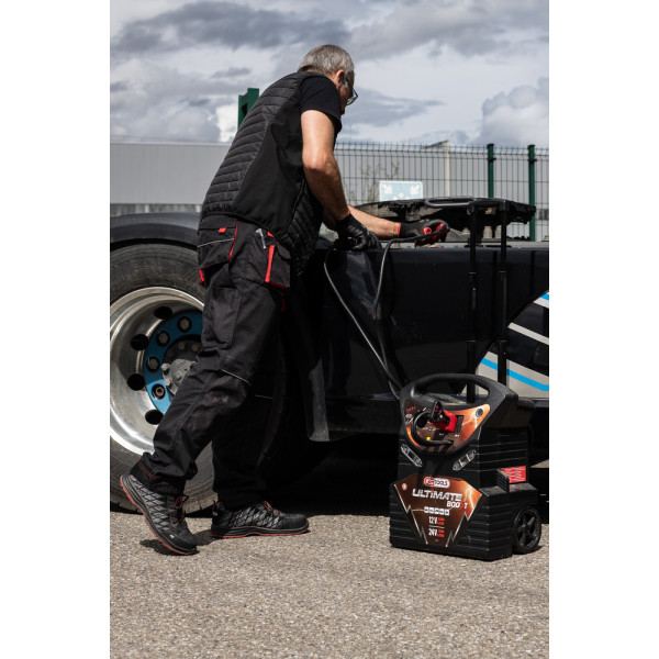 Booster à batterie 12V/24V 6200 / 3100 A PL à trolley KS TOOLS 550.1825 