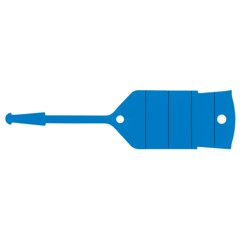 KS Tools 500.8094 – Lot 500 Porte-Clés Bleu – Porte-Clés Solide PVC – Idéal Flotte Automobile, Garage, Concessionnaire