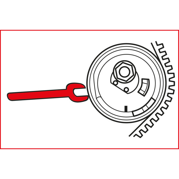Jeu d'outils de calage moteur Fiat/Alfa Roméo/Lancia, (955A6.000 / 955A7.000 / 955A8.000 / 955A2.000 / 940A2.000) KS TOOLS 
