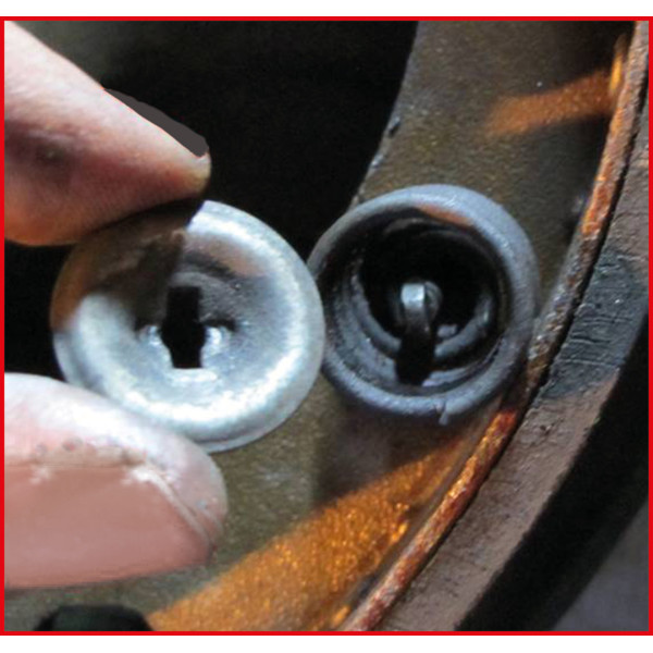 Outil de maintien de ressort de frein 12 - 16 mm KS TOOLS 150.2213 