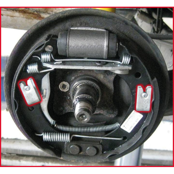Outil de maintien de ressort de frein KS TOOLS 150.2207 