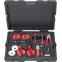 Coffret de réparation de pare brise 13 pièces KS TOOLS 140.1065 