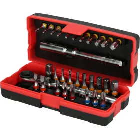 Coffret de 28 embouts de vissage 1/4'' à code couleur TORSIONpower® KS Tools 918.3015 