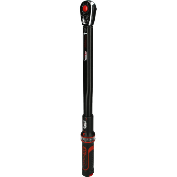 Clé dynamométrique 40-200 Nm 1/2" ERGOTORQUEprecision cliquet réversible KS TOOLS 516.1542 