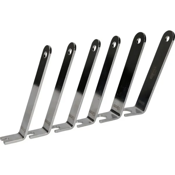 Jeu de clés de déconnexion pour raccords de tuyaux pneumatiques KS Tools 460.4420 