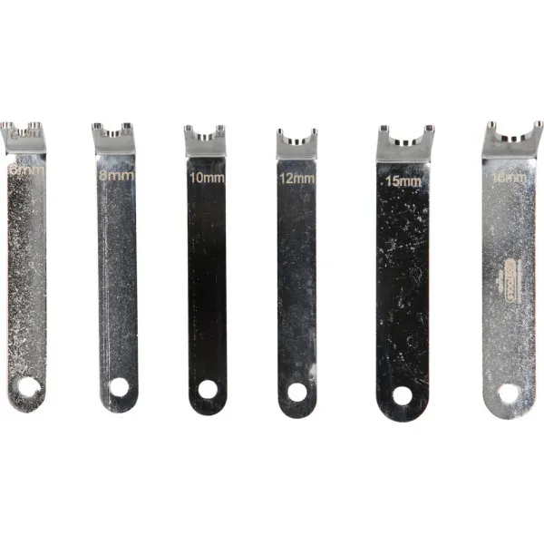 Jeu de clés de déconnexion pour raccords de tuyaux pneumatiques KS Tools 460.4420 