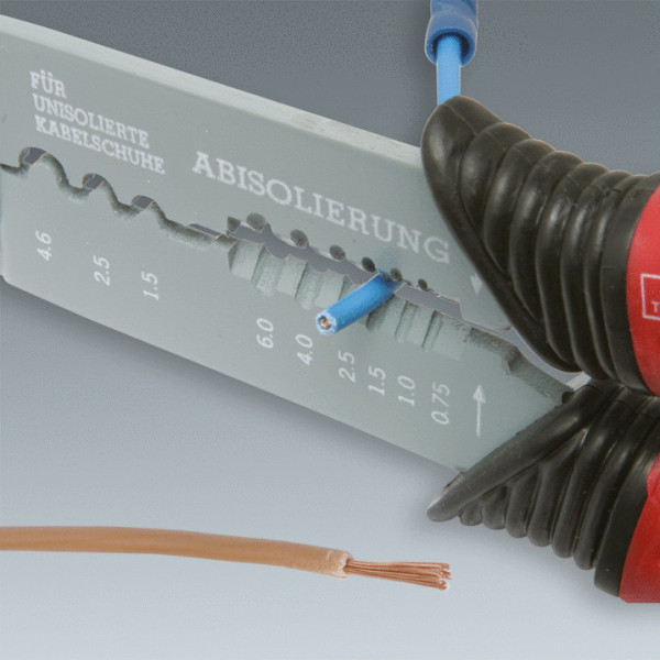 Coffret de Pince à sertir standard pour cosses pré-isolées et 270 cosses KS TOOLS 115.1230 