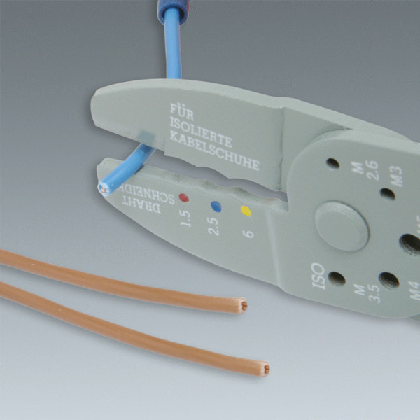 Coffret de Pince à sertir standard pour cosses pré-isolées et 270 cosses KS TOOLS 115.1230 