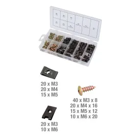 Assortiment de vis et d'écrous cage 170 pcs KS TOOLS 970.0530 