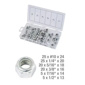 Assortiment d'écrous autobloquants UNC KS TOOLS 970.0480 