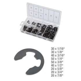 Assortiment de Circlips de type E en pouces 300 pcs KS TOOLS 970.0320 