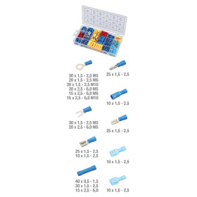 Assortiment de cosses 360 pièces KS TOOLS 970.0300 