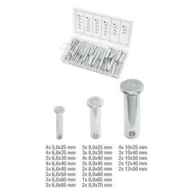 Assortiment d'écrous de sécurité 60 pièces KS TOOLS 970.0210 