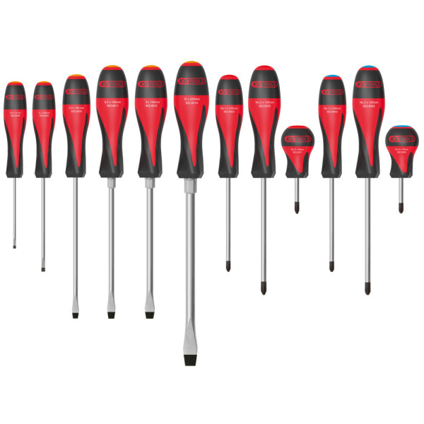 Jeu de 12 tournevis ULTIMATE KS TOOLS 922.6080 
