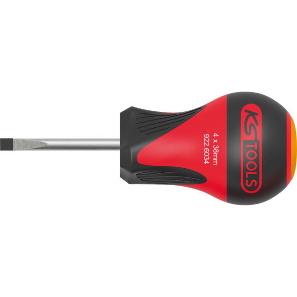 Tournevis ULTIMATE tom pouce Plat type FENTE L.38 KS TOOLS 922.6034 