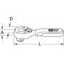 Cliquet réversible porte embouts ULTIMATE 72 dents 922.3894 