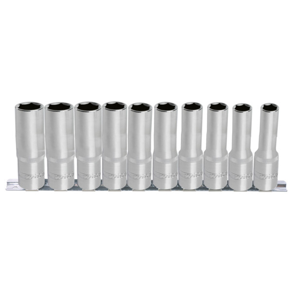 Jeu de douilles 6 pans 1/4’’ ULTIMATE sur rail KS TOOLS 922.1458 
