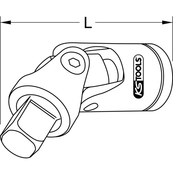 Cardan universel 1/2’’ ULTIMATE KS TOOLS 922.1250 