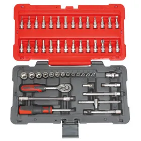 Coffret de douilles et accessoires 1/4" ULTIMATE 50 pièces KS TOOLS 922.0650 