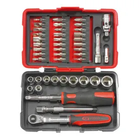 Coffret de douilles et accessoires ULTIMATE en pouces 1/4'', 47 pièces KS TOOLS 922.0647 