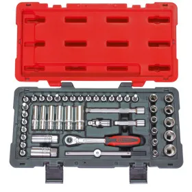 Coffret de douilles et accessoires ULTIMATE 3/8" en pouces, 46 pièces KS TOOLS 922.0646 