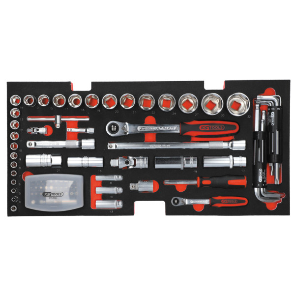 Coffre à outils équipé ULTIMATE 114 outils KS TOOLS 922.0100 