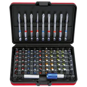 Jeu d'embouts de vissage à code couleur TORSIONplus- 71 pcs KS TOOLS 918.3070 