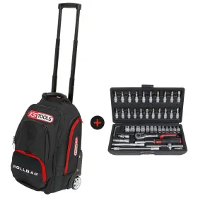 Sac ROLLBAG + coffret de douilles ECOLE 1/4'' KS Tools - 850.0334-A1 