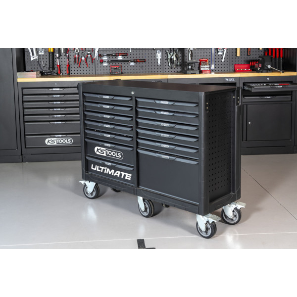Servante Etabli 13 Tiroirs 6 roues ULTIMATE KS TOOLS 816.0013 