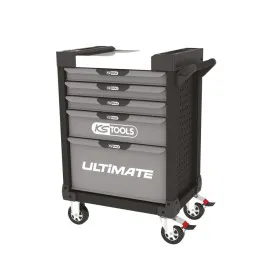 Servante 5 Tiroirs ULTIMATE Grise et Noire KS TOOLS 816.0005 