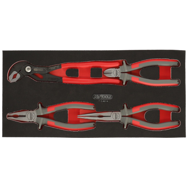 Composition d'outils de service rapide 5 tiroirs pour servante, 283 pièces KS TOOLS 714.0283 