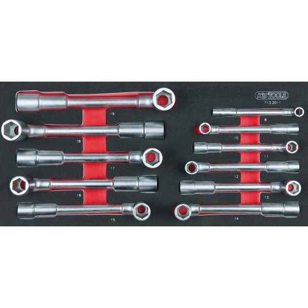 Composition d'outils 4 tiroirs pour servante, 173 pièces KS TOOLS 714.0173 