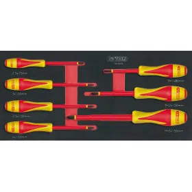 Module de tournevis isolés 1000V ULTIMATE Fente - PHILLIPS, 7 pièces KS TOOLS 713.6015 