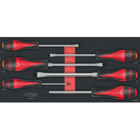 Module de tournevis ULTIMATE Fente - PHILLIPS, 6 pièces KS TOOLS 713.5015 