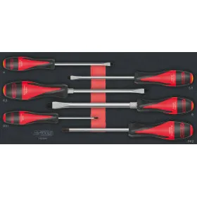 Module de tournevis ULTIMATE Fente - PHILLIPS, 6 pièces KS TOOLS 713.5015 