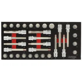 Module de douilles tournevis ULTIMATE 1/2'', 32 pièces KS TOOLS 713.5009 